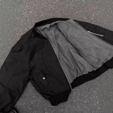 Hearujoy Y2K Reversible Jacket American New Bomber Double Sided High Street Warm Coat Vintage Gothic Oversized Men Women Baseball Uniform